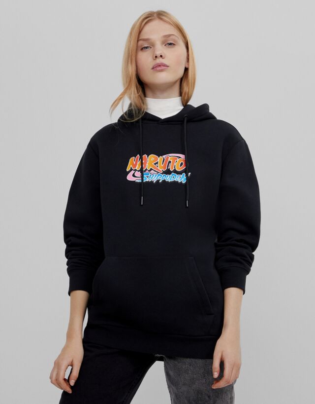 Naruto hoodie bershka sale