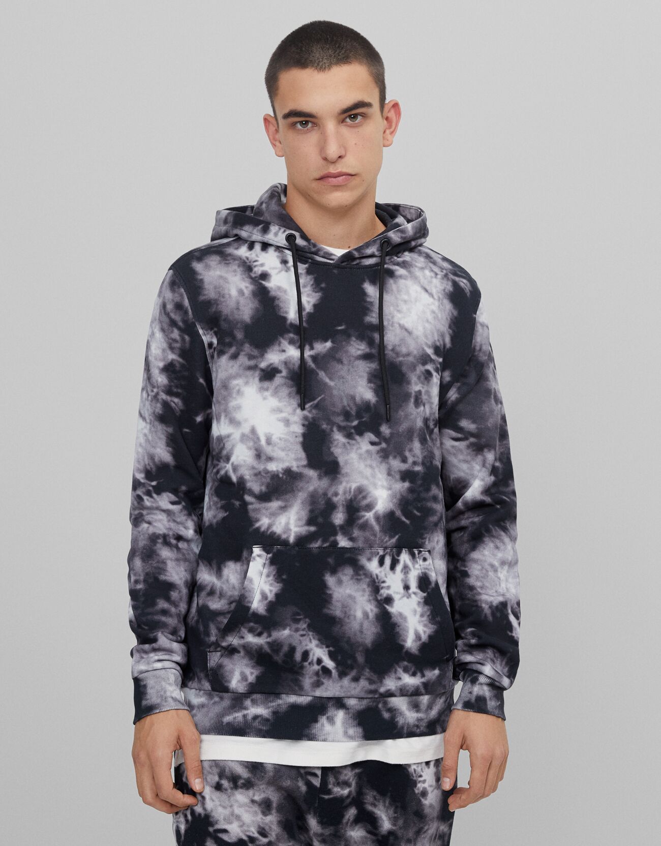 bershka tie dye sweatshirt