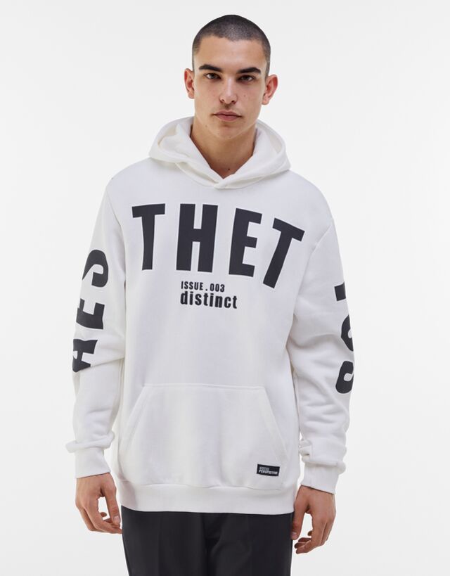 Bershka printed hoodie Clearance