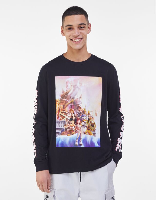 Maglietta Tie-Dye Rick \u0026 Morty Rosa | T-Shirts Bershka Uomo \u003e New Wash