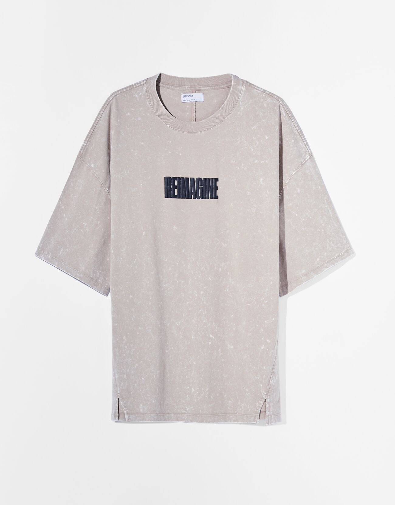 Bershka Oversize kalıplı acid wash t-shirt 6 Bershka Oversize kalıplı acid wash t-shirt 7