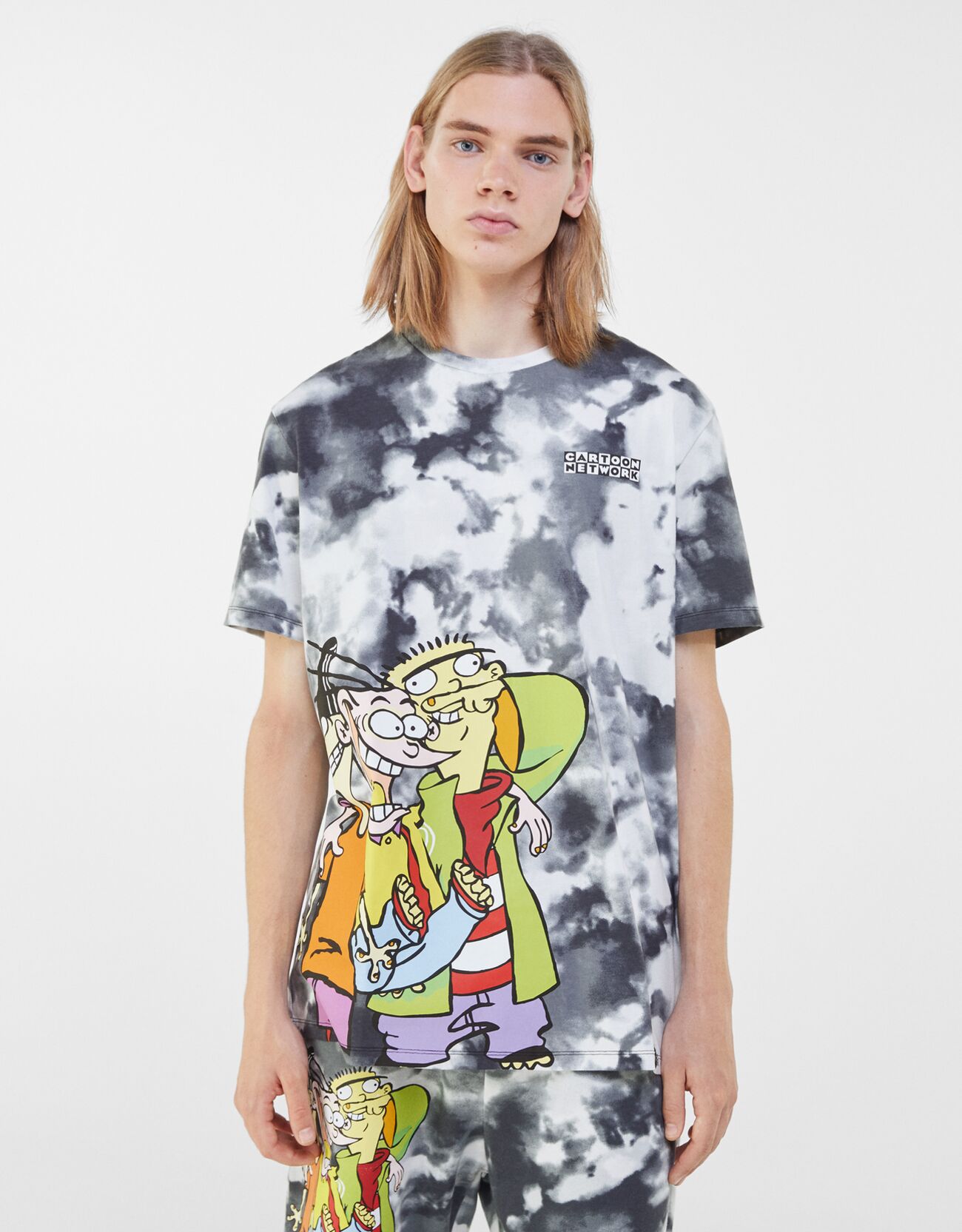 t shirt tie dye bershka