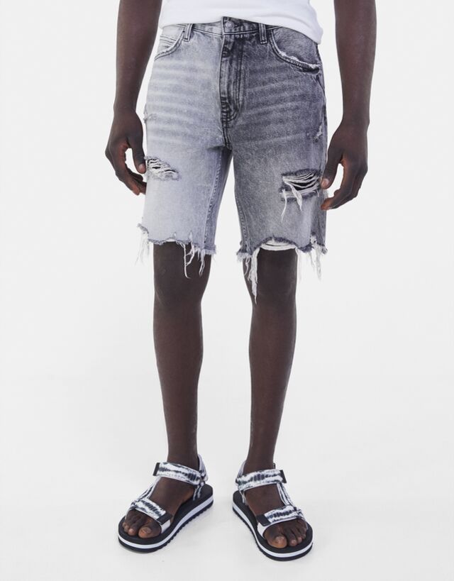 bermudas hombre bershka