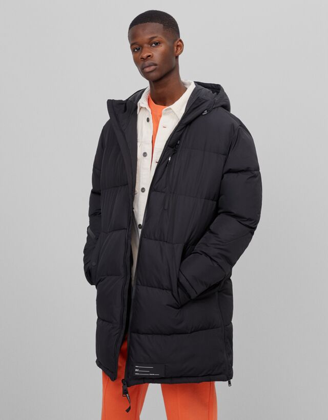 doudoune longue bershka
