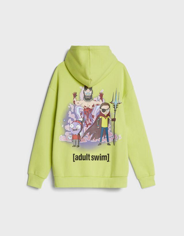 rick and morty sweatshirt bershka