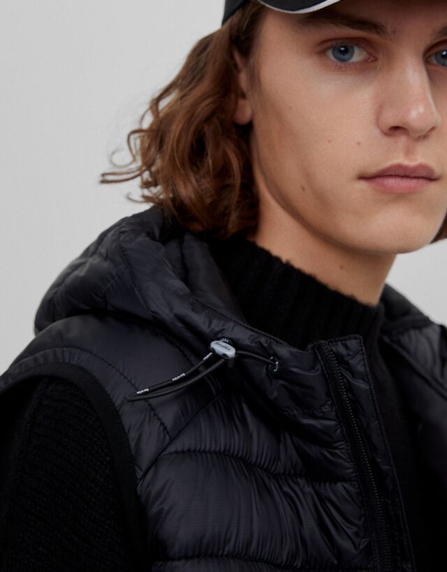 bershka doudoune sans manche homme