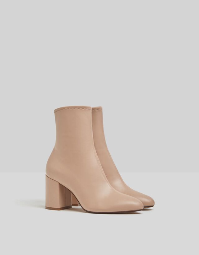 bottine a talon bershka