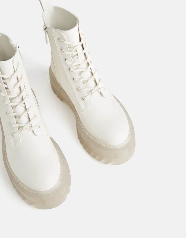 Bershka boots cheap sale