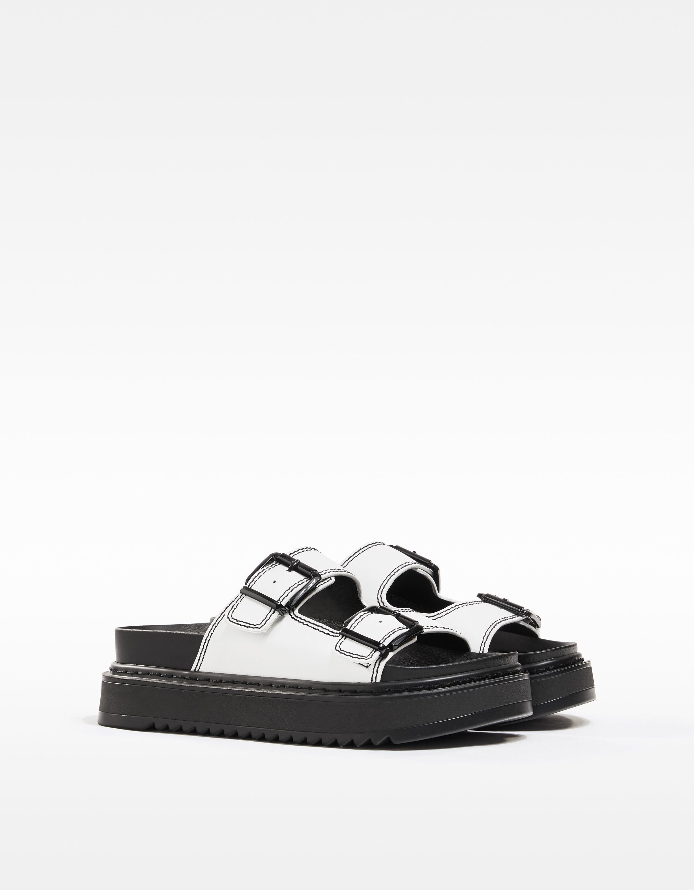 bershka platform sandals