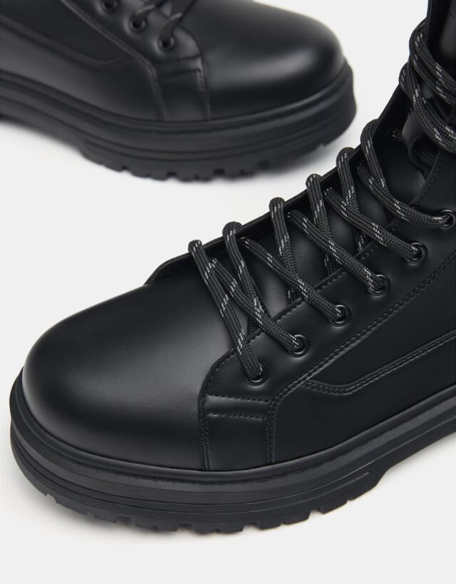 Botas acordonadas hombre clearance