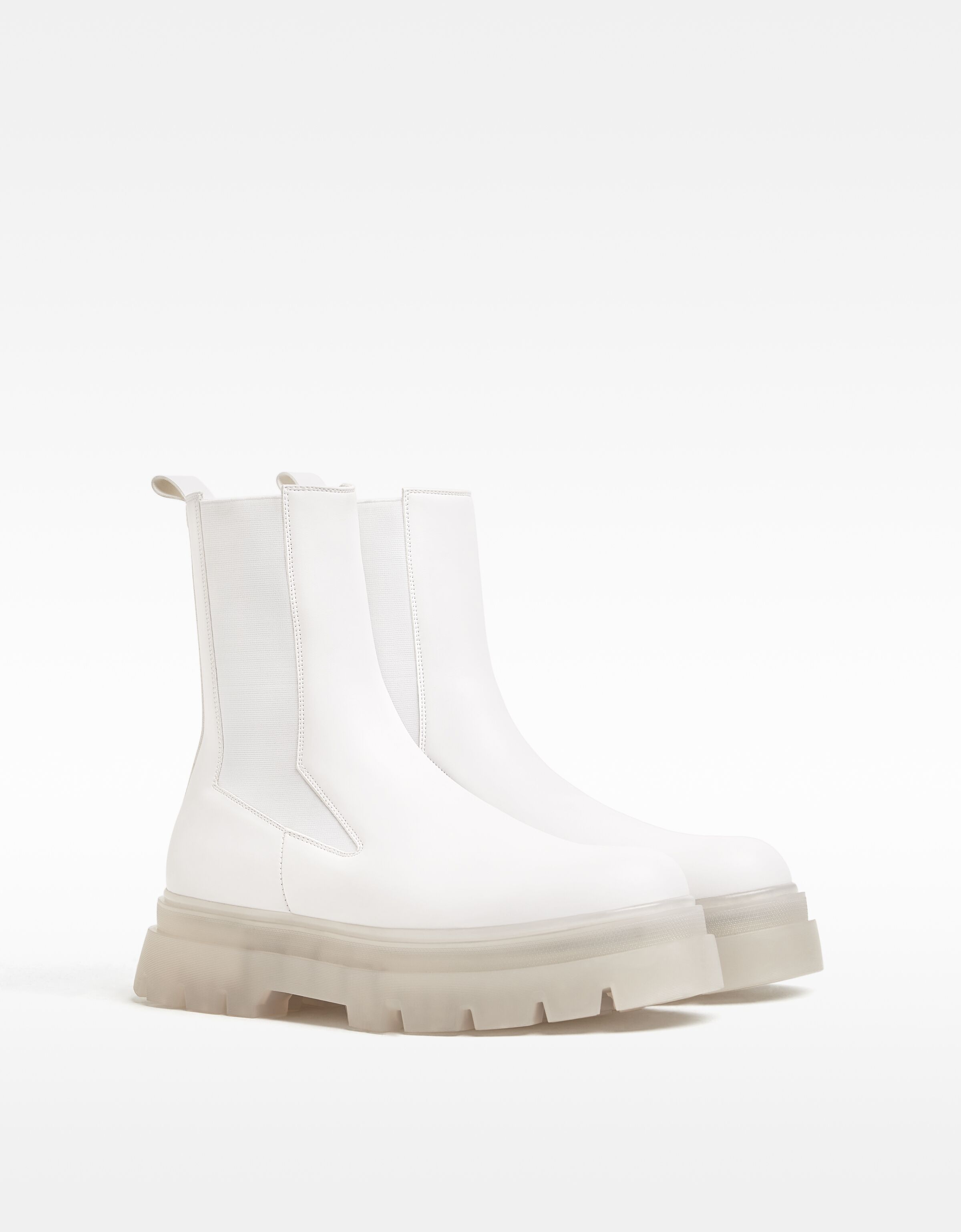 bershka boots mens
