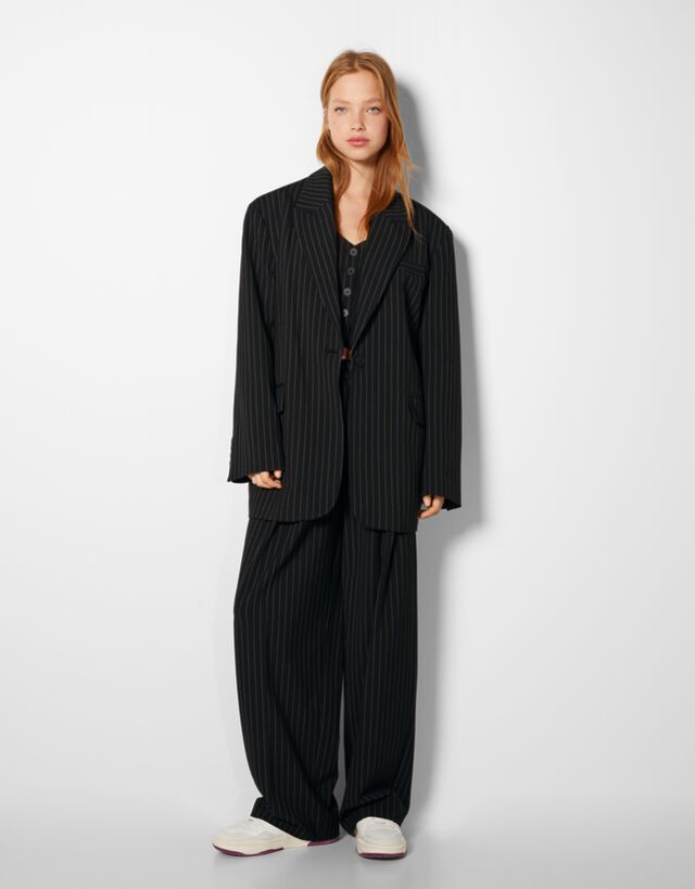 blazer with trousers