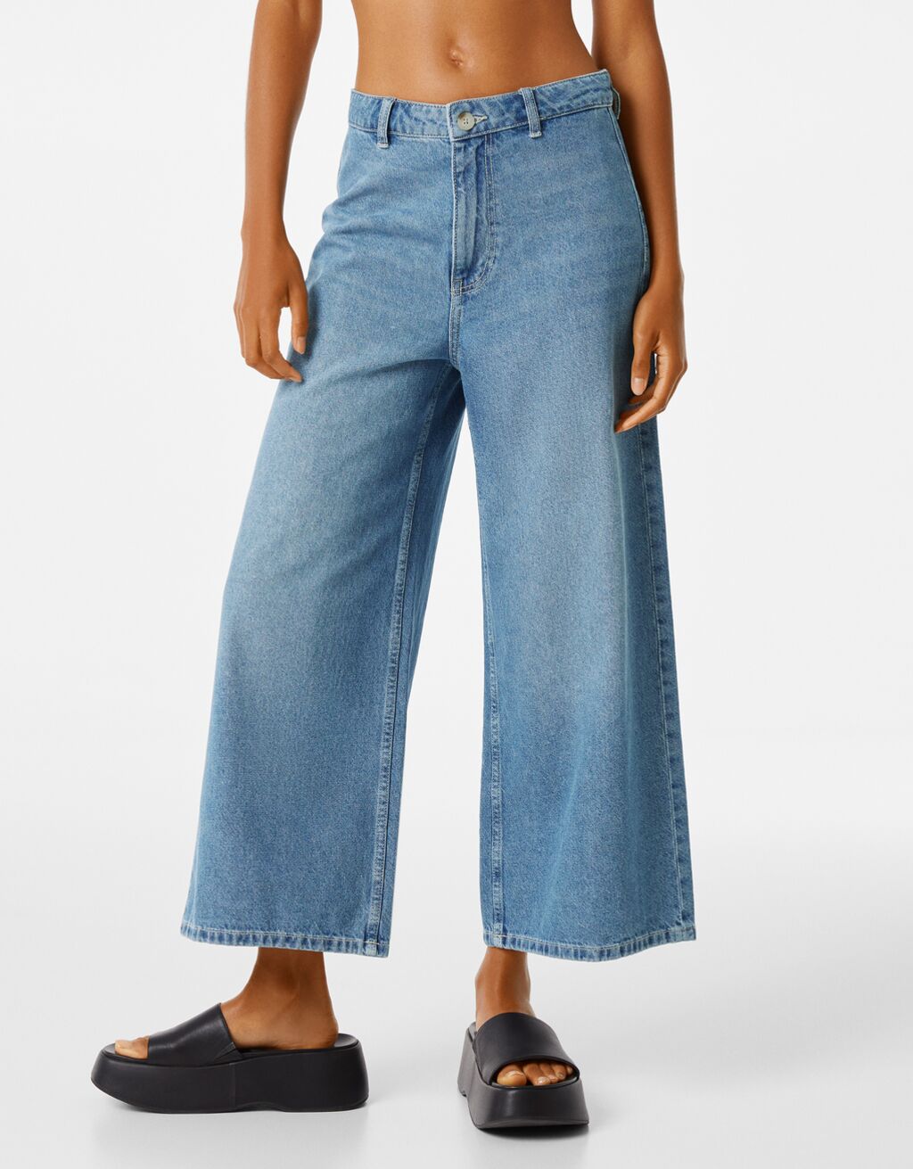 Jupe-culotte jean
