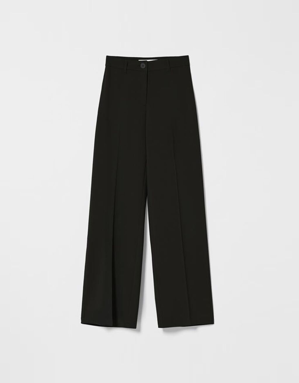 Wide-leg trousers with belt loops