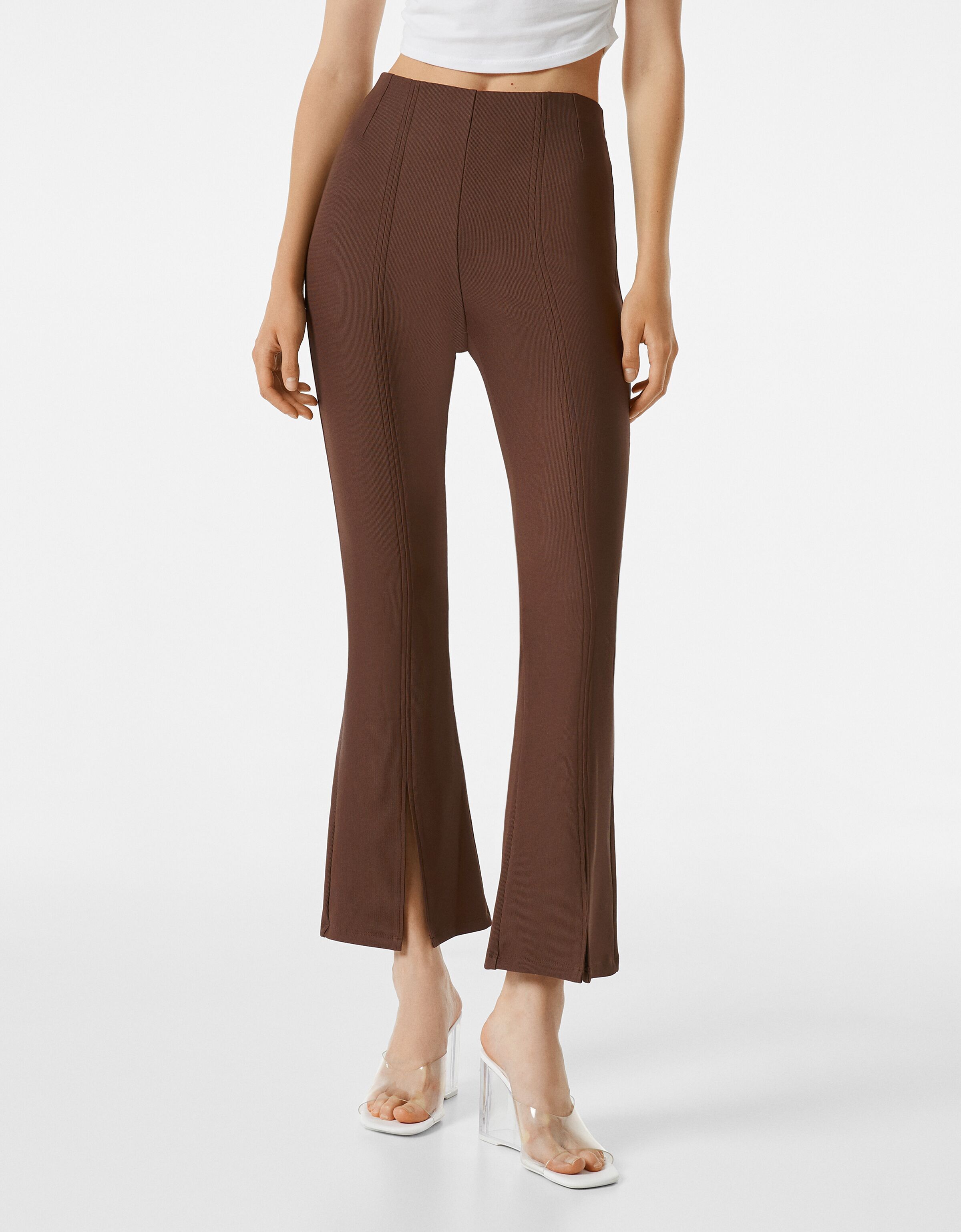 Kick flare Mujer Bershka