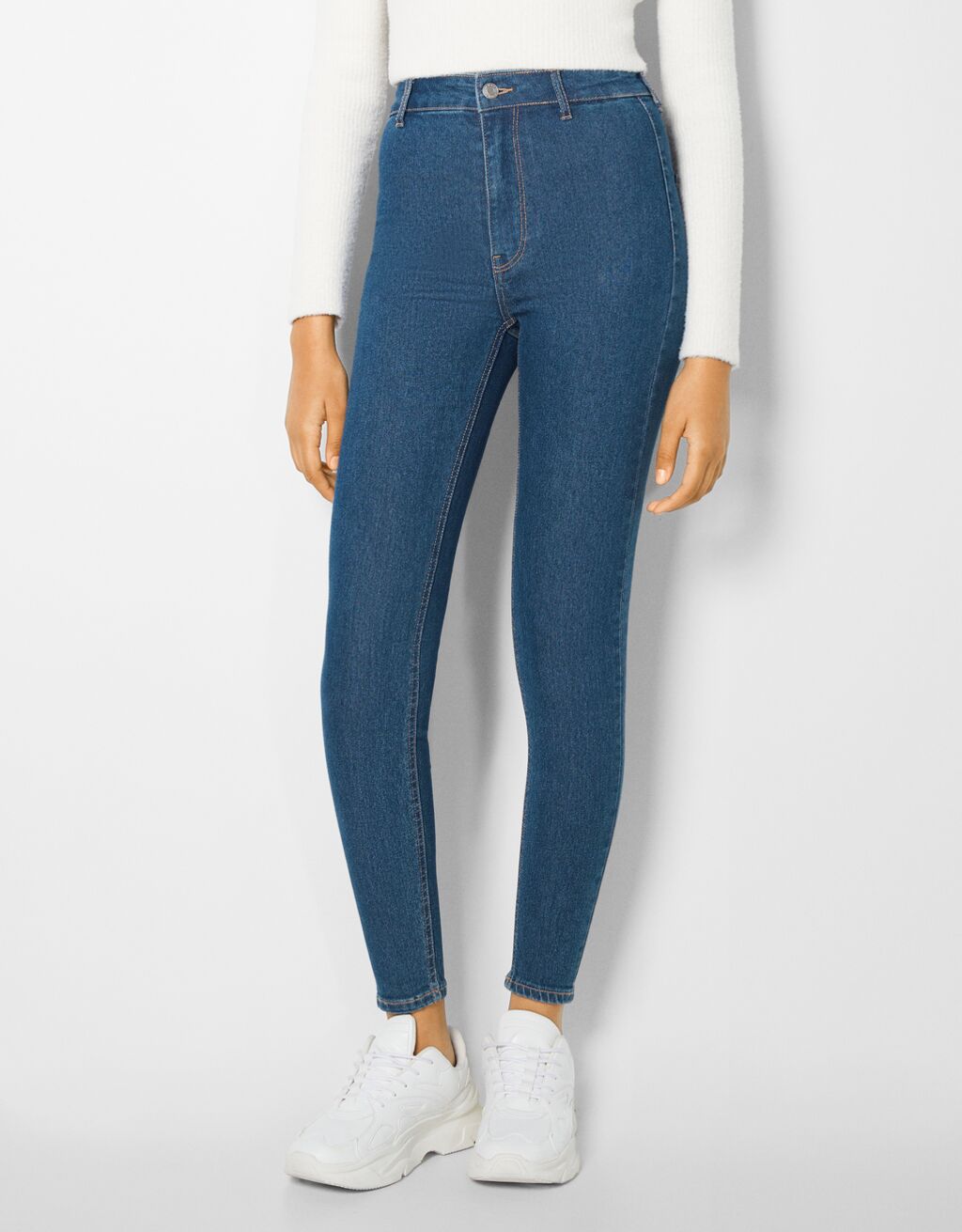 Jeans jegging super high waist