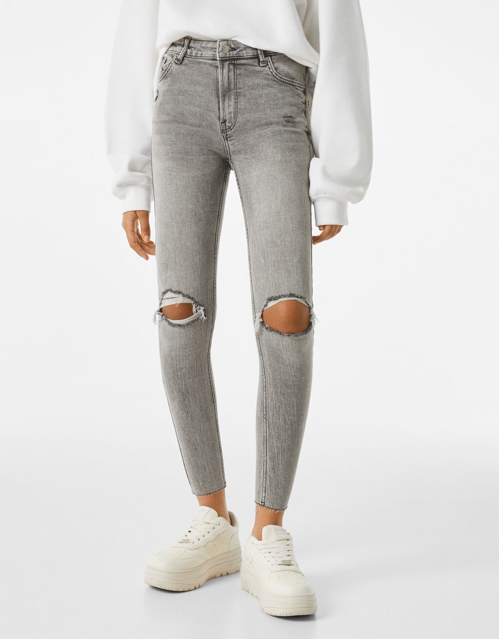 ג'ינס Skinny בגזרה נמוכה