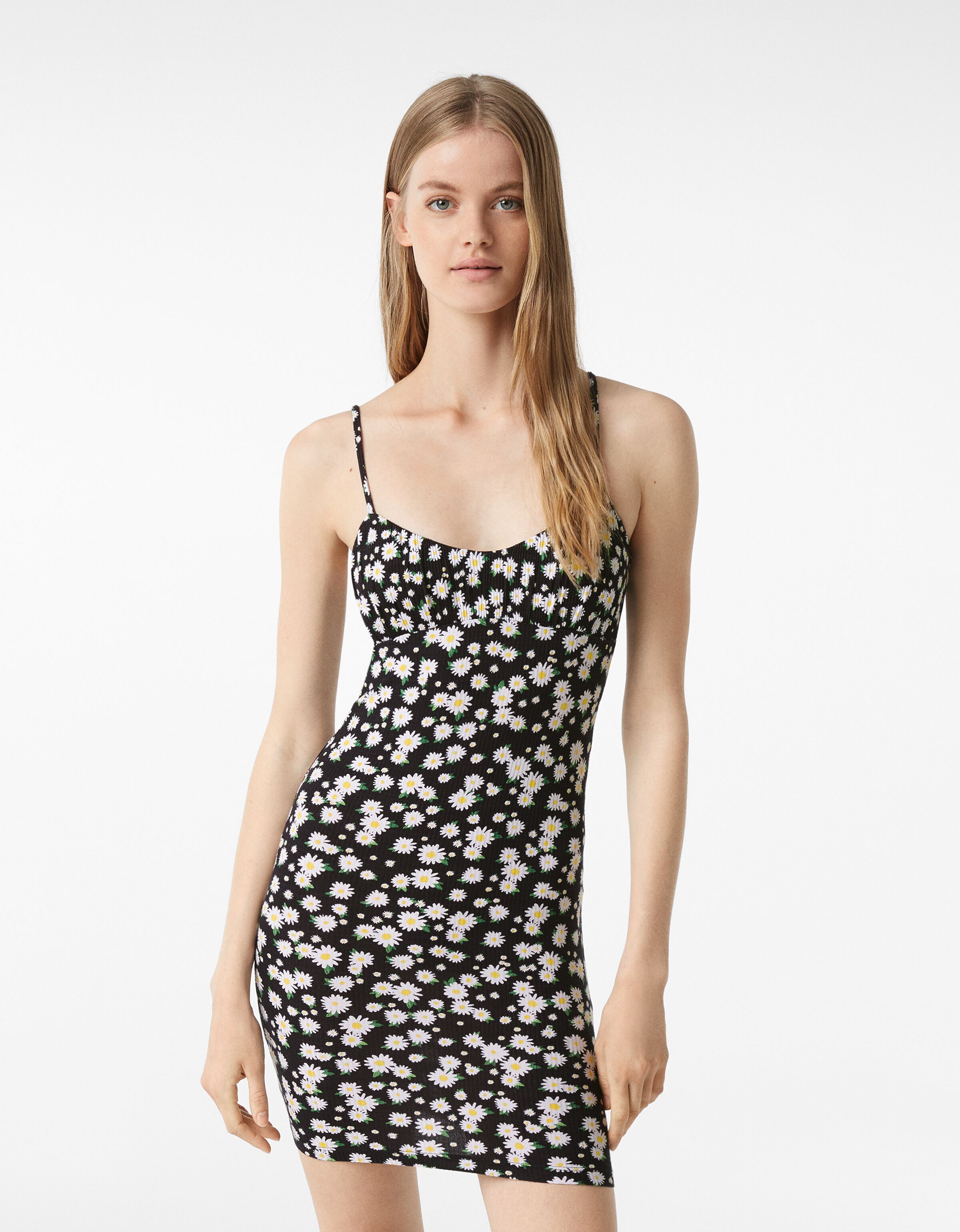 Ribbed mini dress - Dresses - Woman 