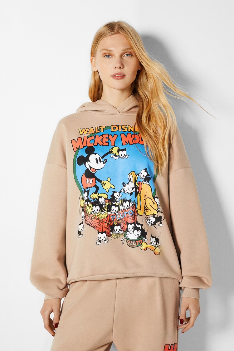 Hoodie mit Mickey Mouse-Motiv und Kapuze