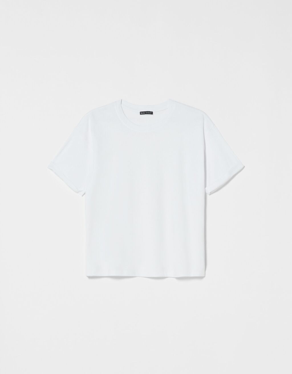T-shirt de manga curta oversize em algodão
