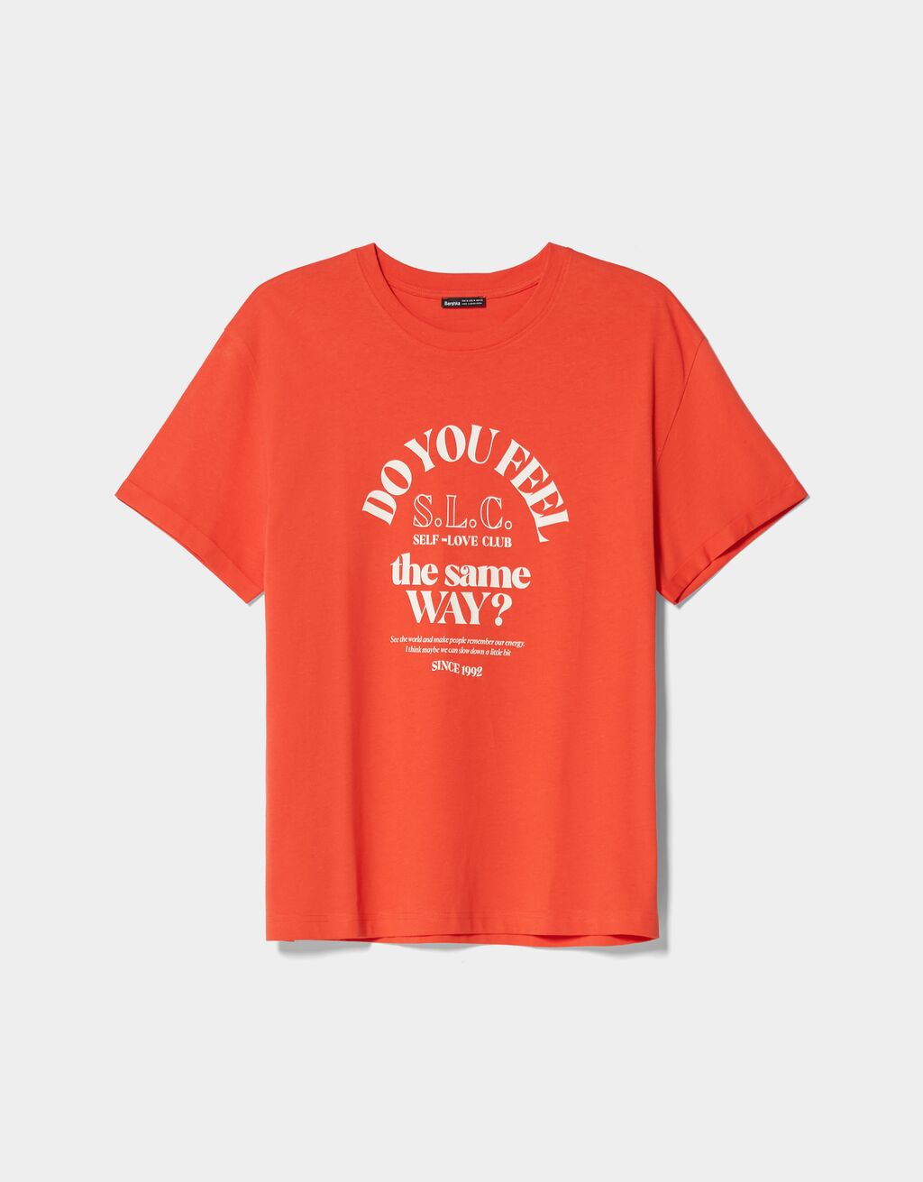 T-shirt met print en korte mouw