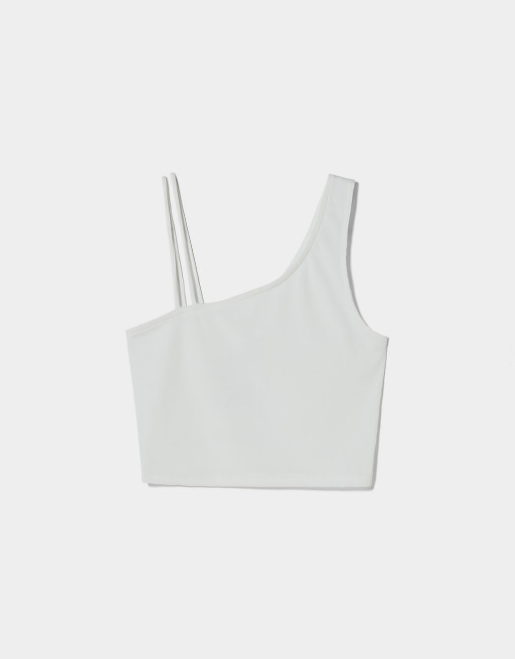 Asymmetric top with two straps