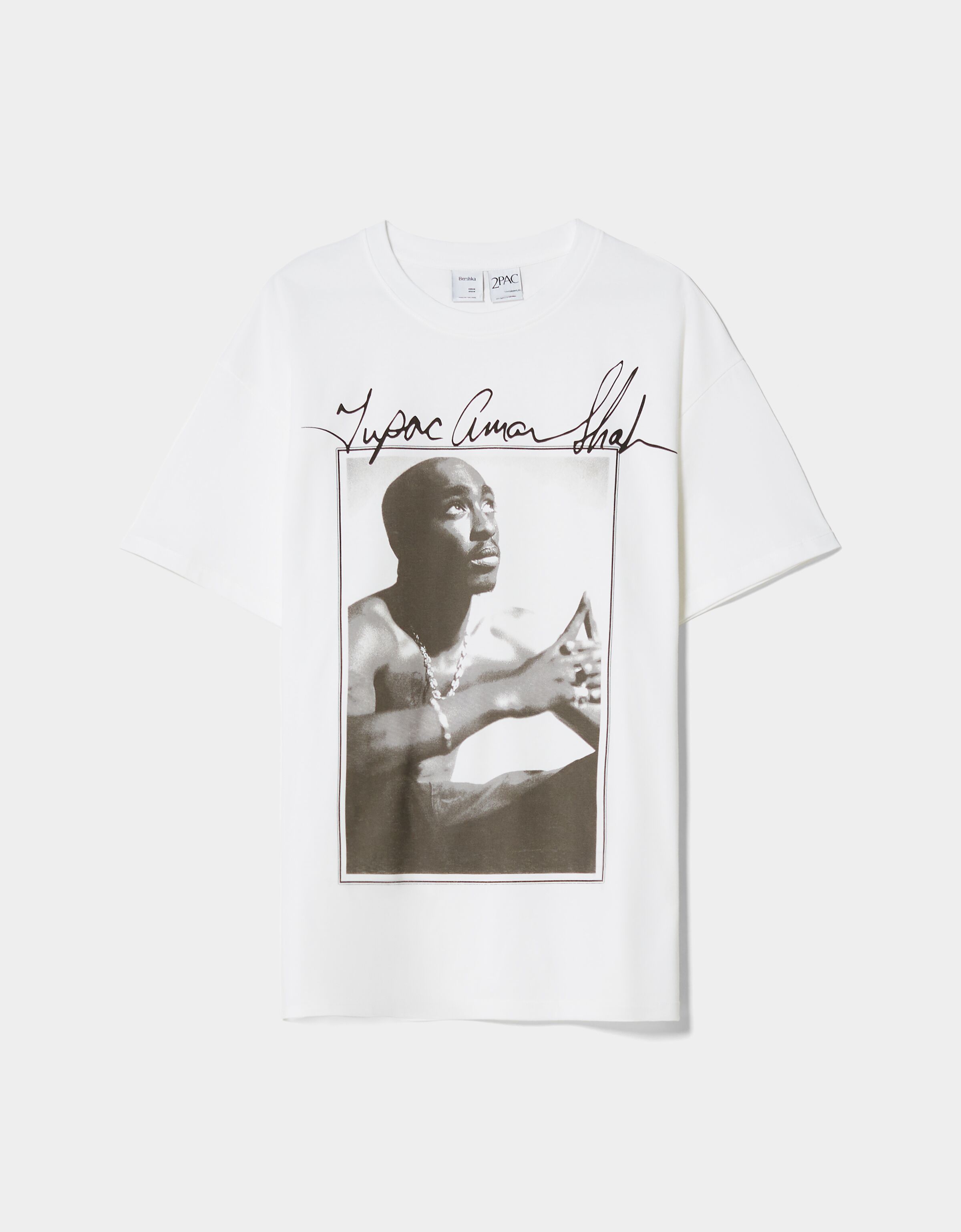 Bershka 2pac shirt clearance