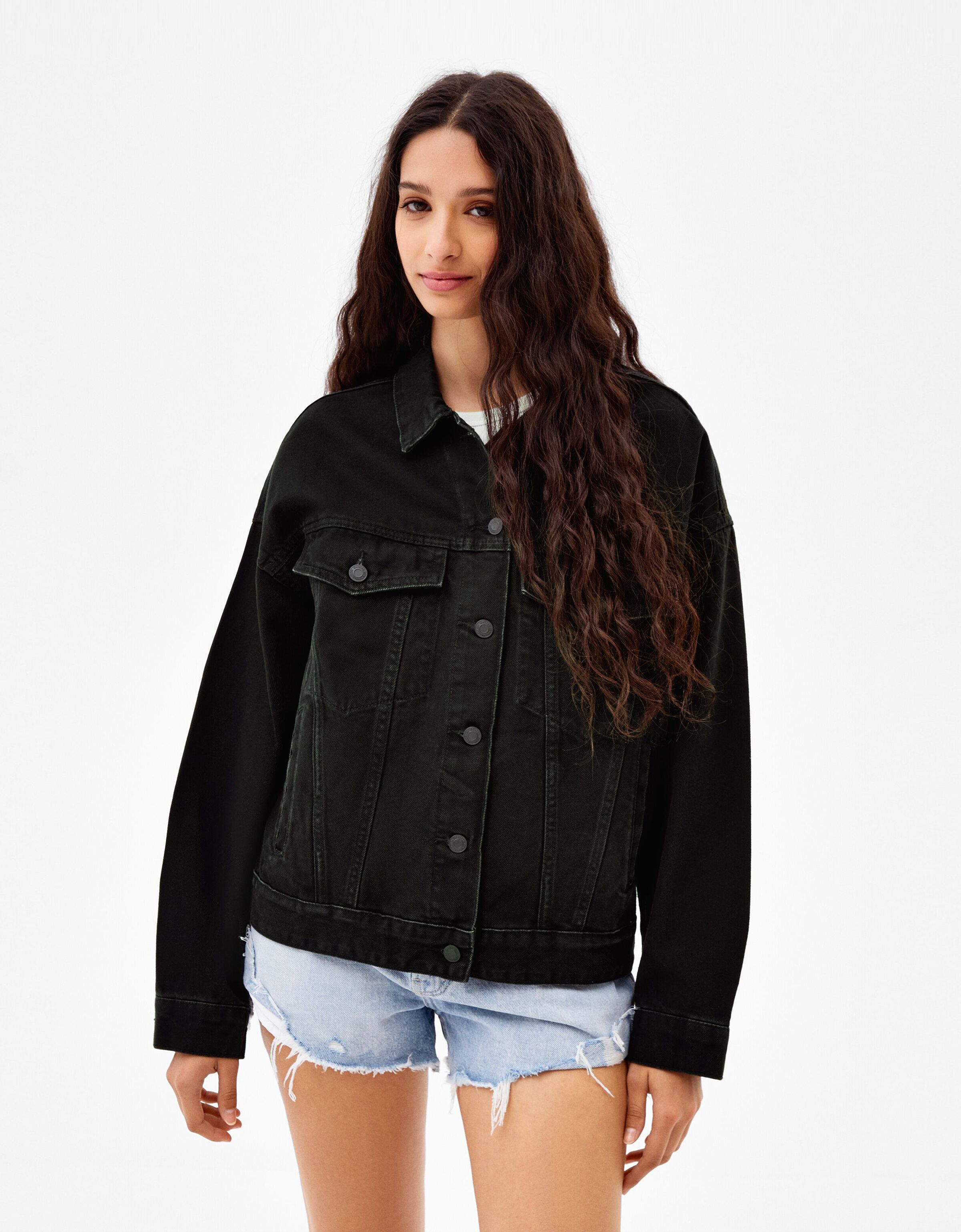 Oversized denim jacket - Jackets 