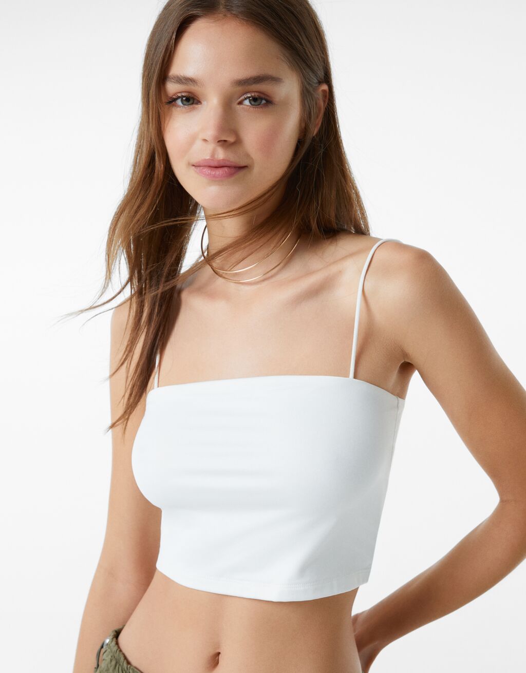 Cropped tank top