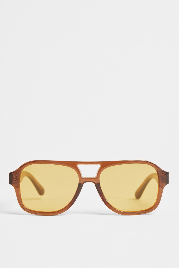 Retro stiliaus akiniai nuo saulės su vėžlio kiauto raštu