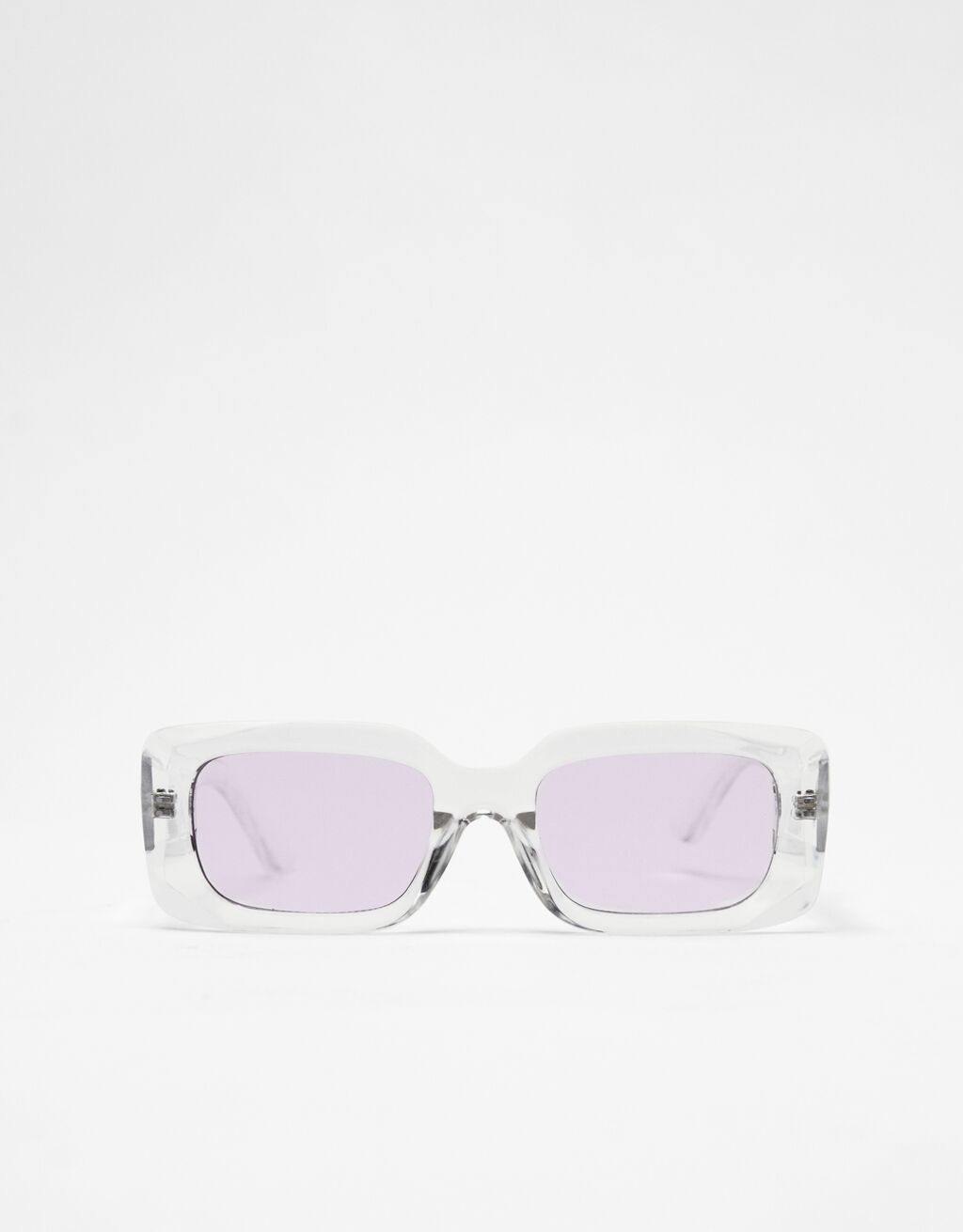 Transparente Sonnenbrille