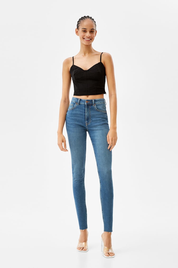 Jeans skinny high waist