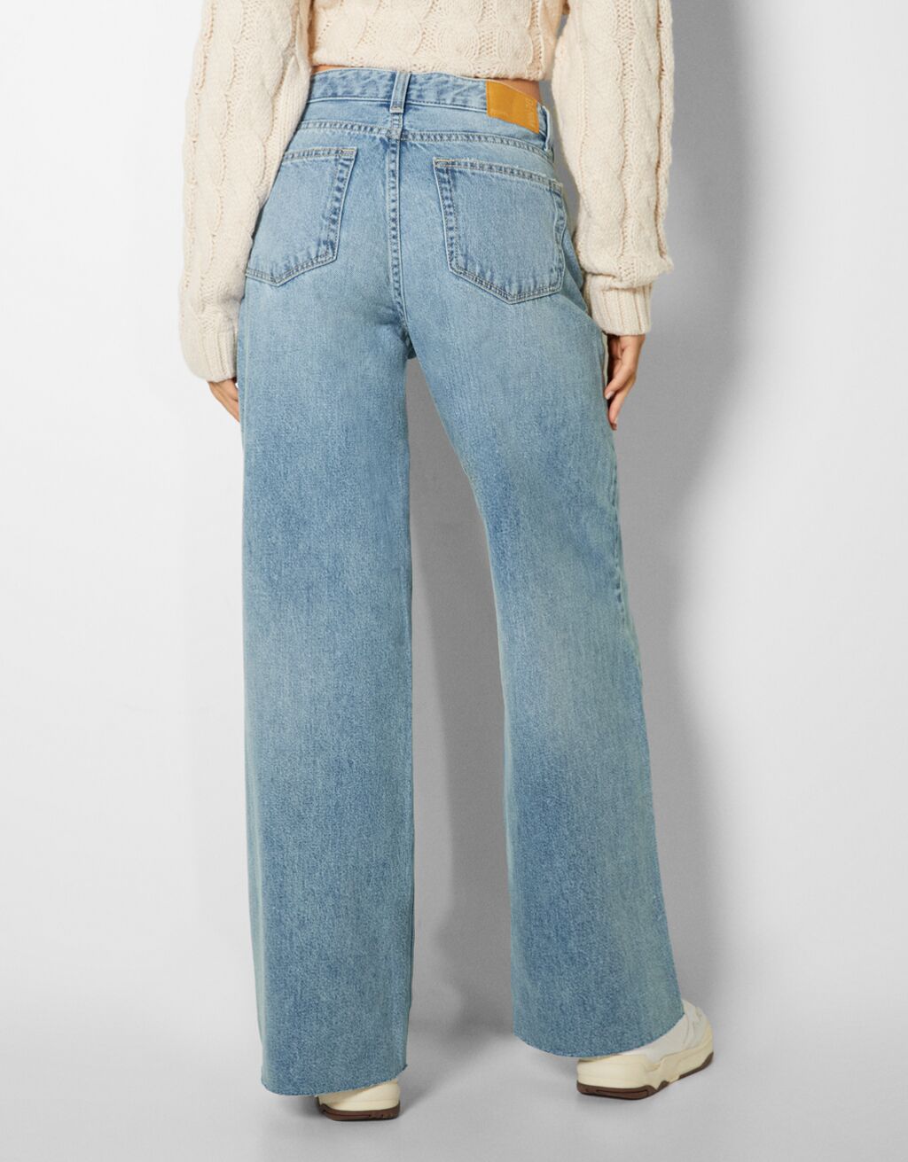 Baggy jeans met lage taille