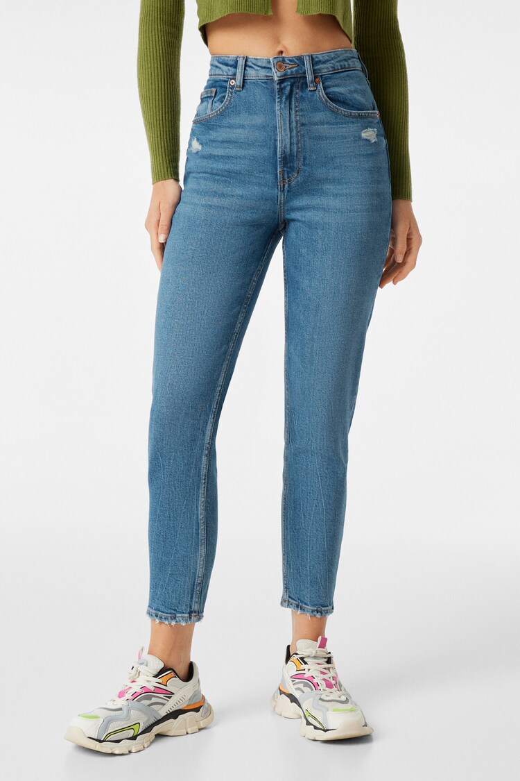 Slim comfort fit mom jeans