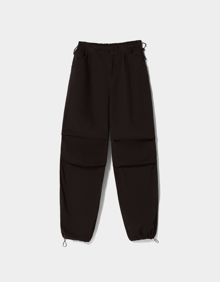 bershka parachute hose
