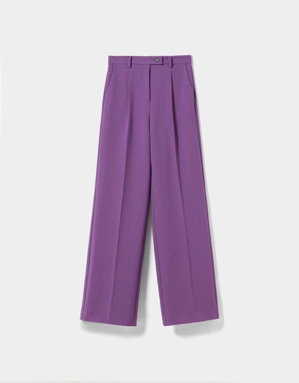 Straight-fit tailored trousers