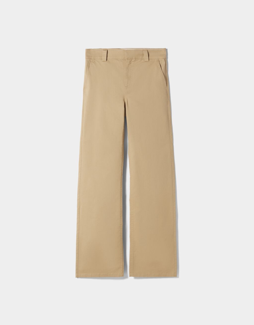 Nettte Katoenen Broek Dames Bershka nettte-katoenen-broek-dames-bershka