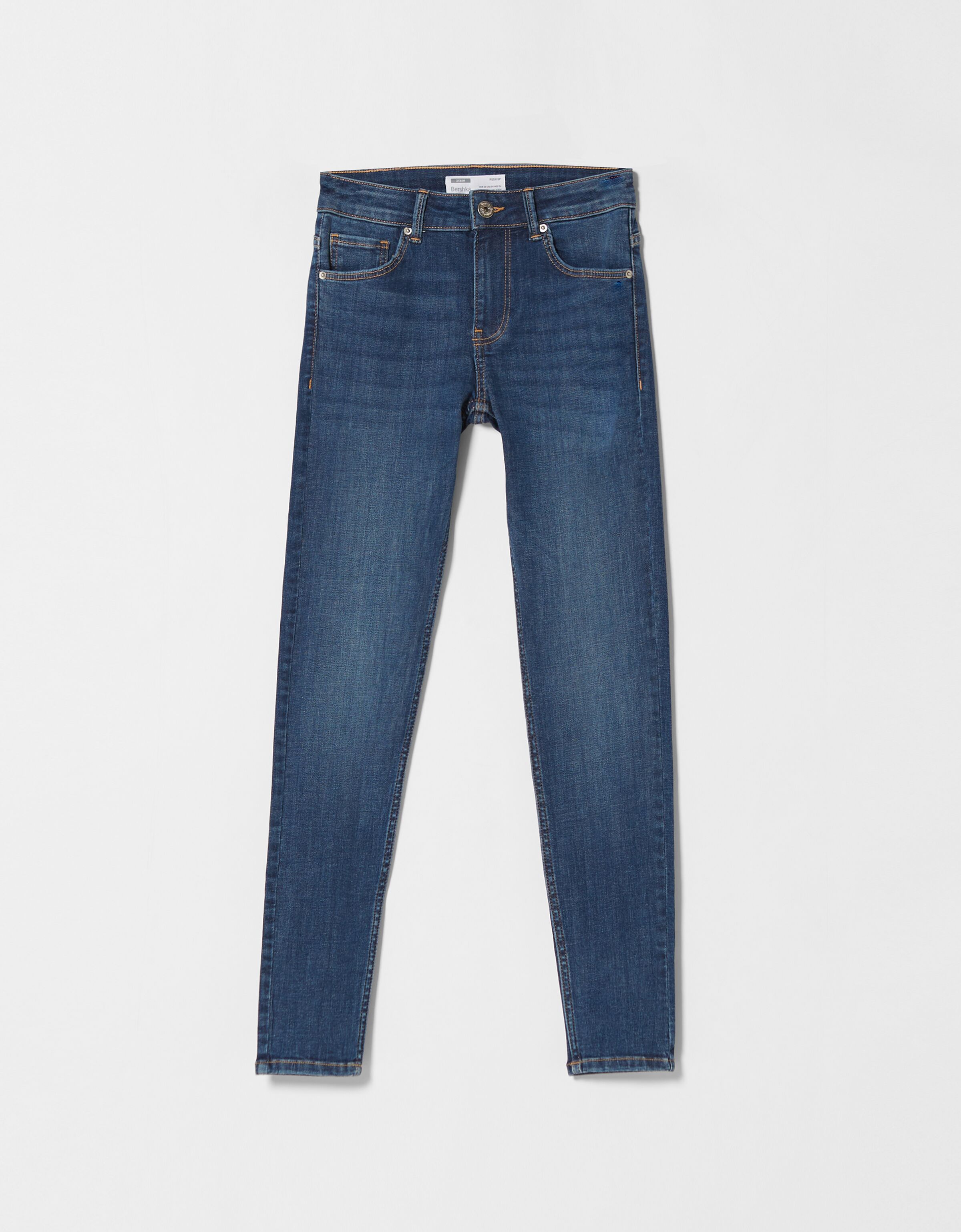 Bershka Jeggings & Skinny & Slim WOMEN FASHION Jeans Jeggings & Skinny & Slim Push up discount 52% Gray 36                  EU 