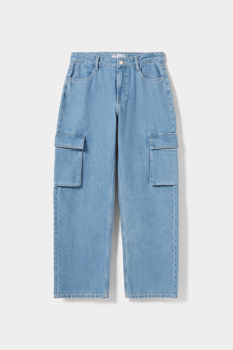 Jeans straight cargo