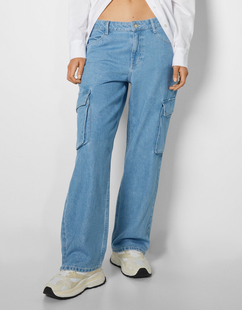 Jeans straight cargo
