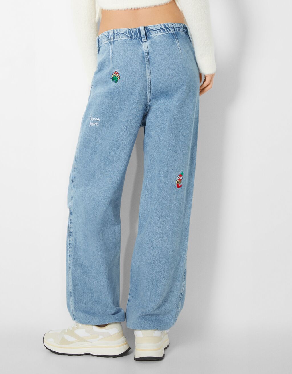 bershka parachute hose