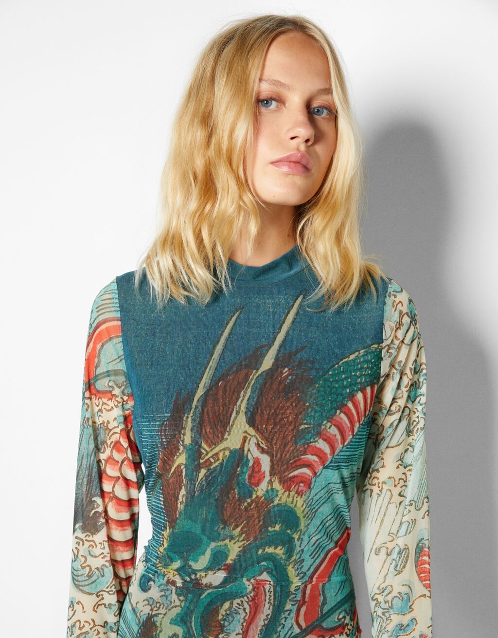 Long Tulle Ashmolean Dress Woman Bershka