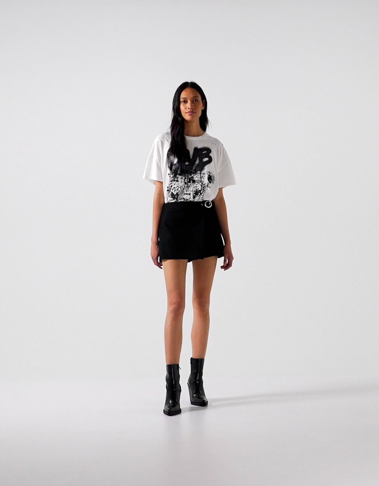 Mayoral Heart Buckle Skort main image 0