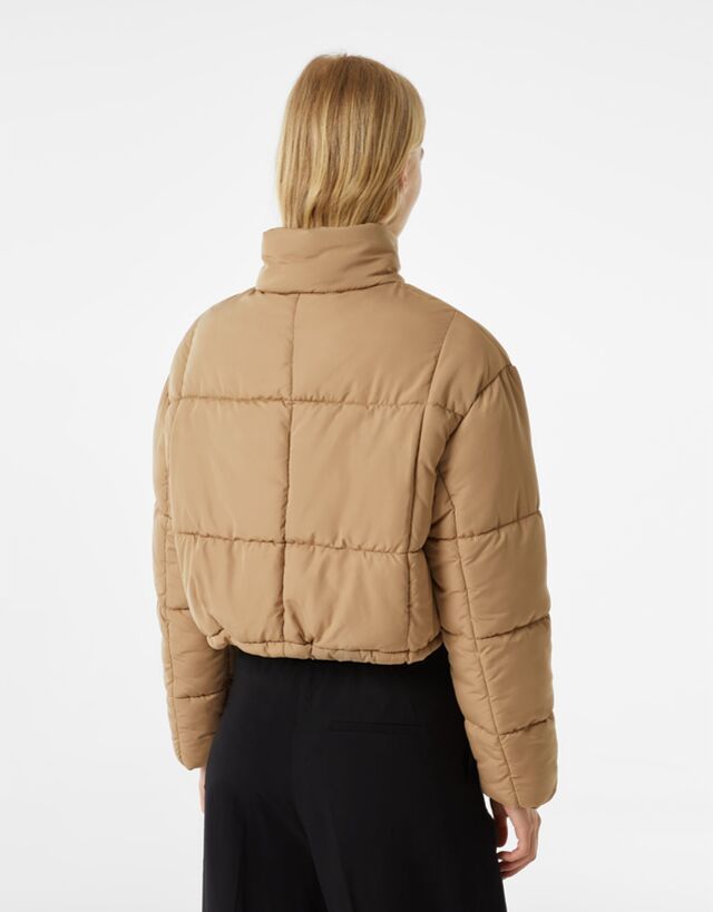 Short puffer jacket - Woman | Bershka