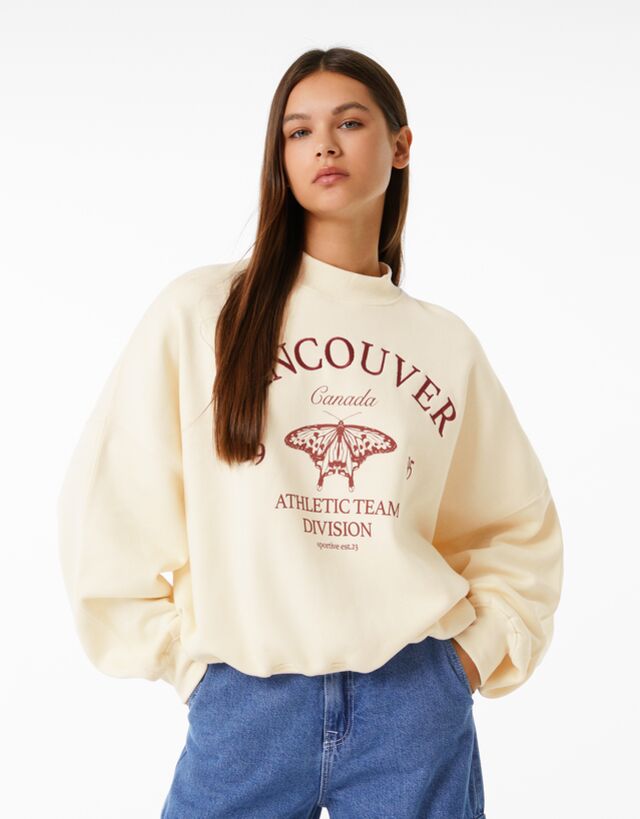 High sweatshirt clearance