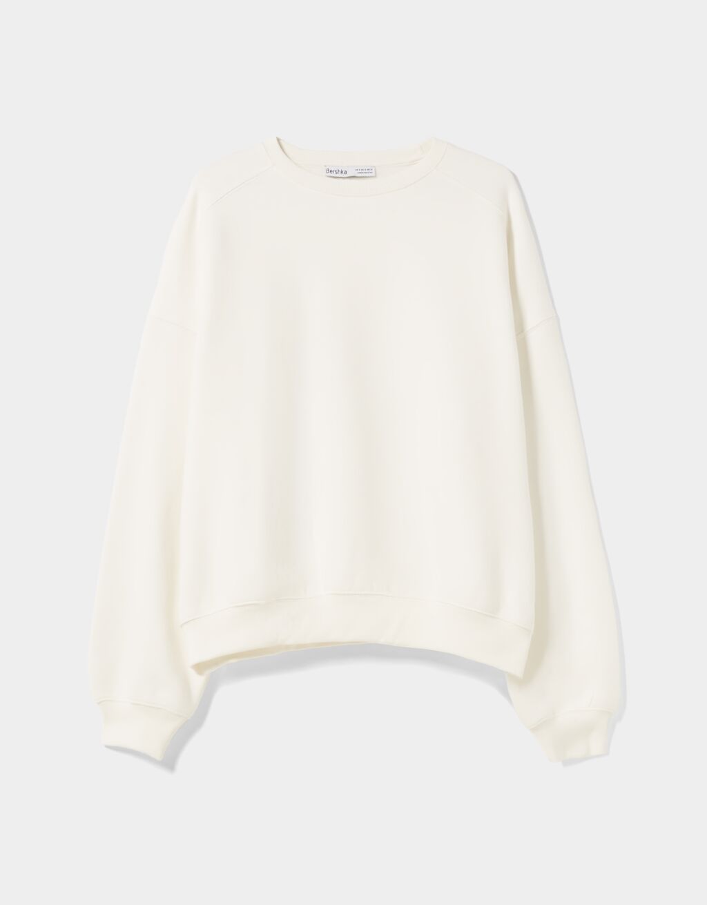 WOMEN FASHION Jumpers & Sweatshirts Hoodie discount 95% White/Multicolored S Bershka sweatshirt 