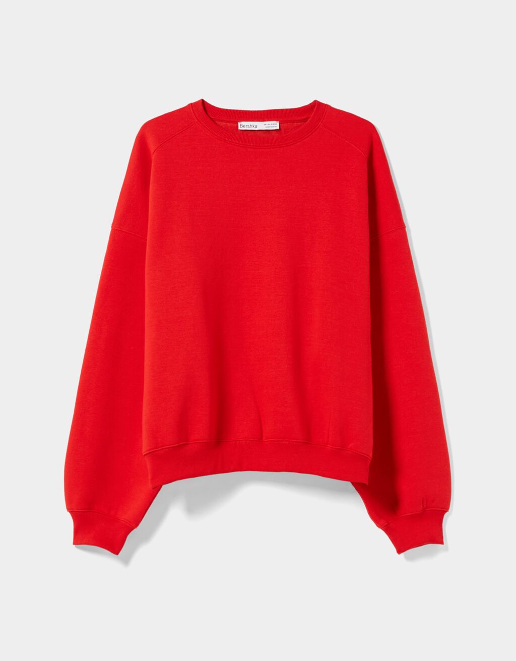 DAMEN Pullovers & Sweatshirts Sweatshirt Print Bershka sweatshirt Rot S Rabatt 62 % 