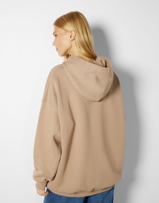 Embroidered oversize sweatshirt 