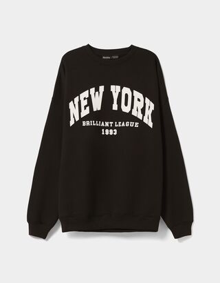 Blue ridge sweatshirt bershka clearance
