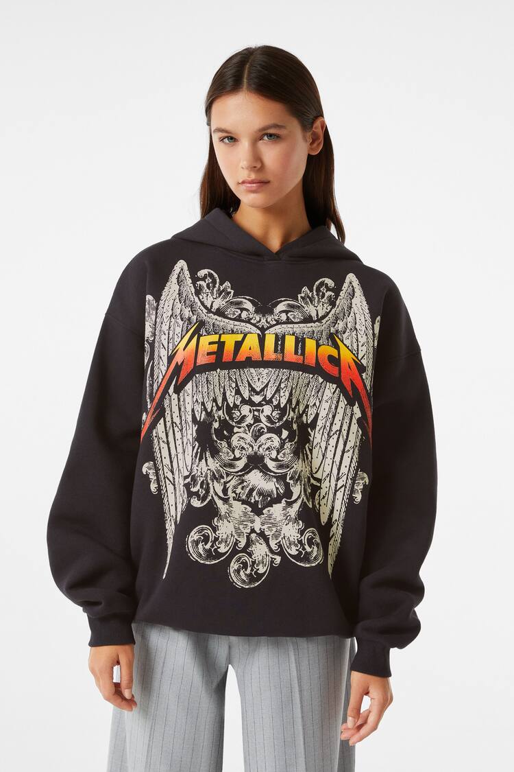 Sudadera capucha Metallica